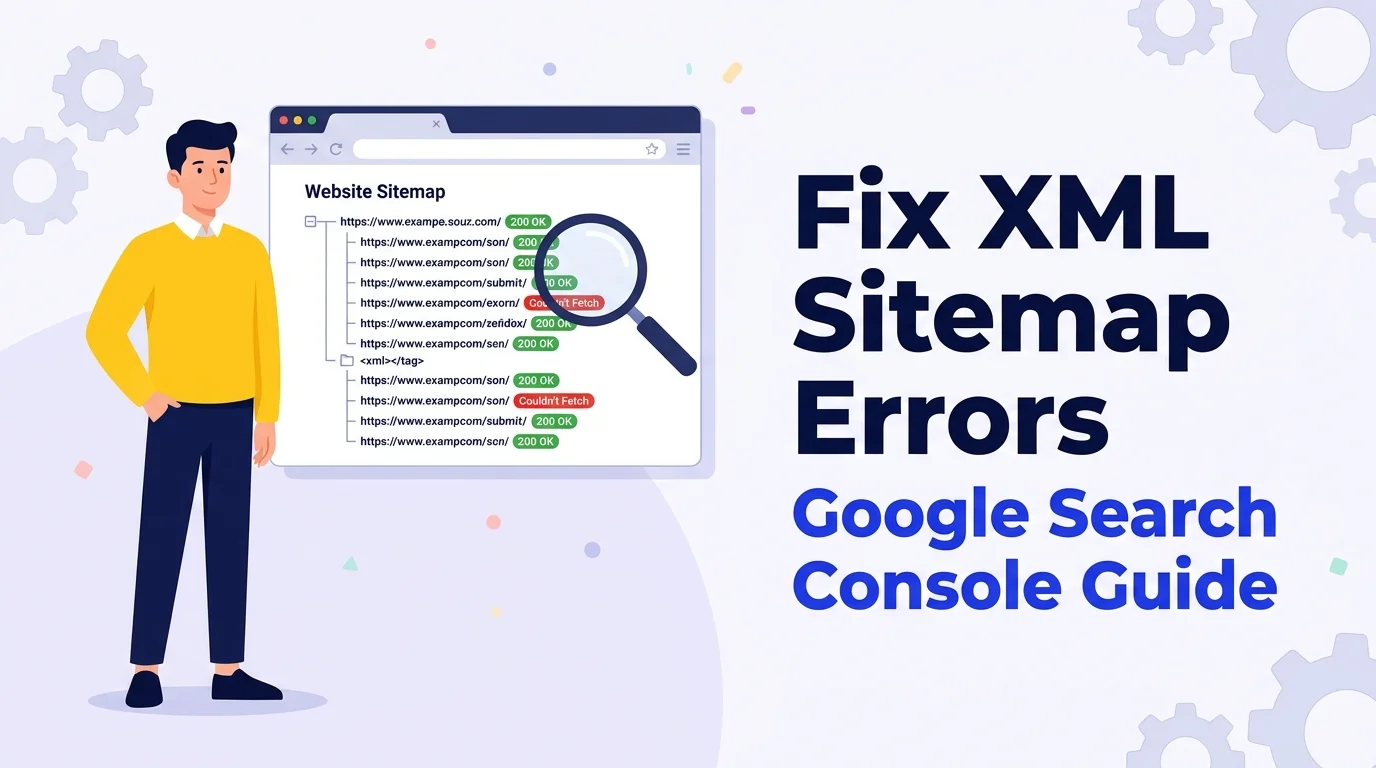 Fix XML Sitemap Errors in Google Search Console: Couldn't fetch diagnosis, XML protocol 0.9 syntax validation, and HTTP response header verification